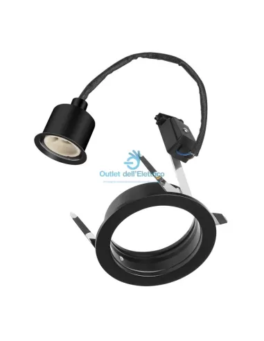 Wiva 41110179 Columbia gu10 schwarze Farbe